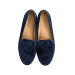 Load image into Gallery viewer, Sapphire Velvet Slipper
