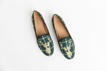 Load image into Gallery viewer, Stag Slipper Printed Velvet
