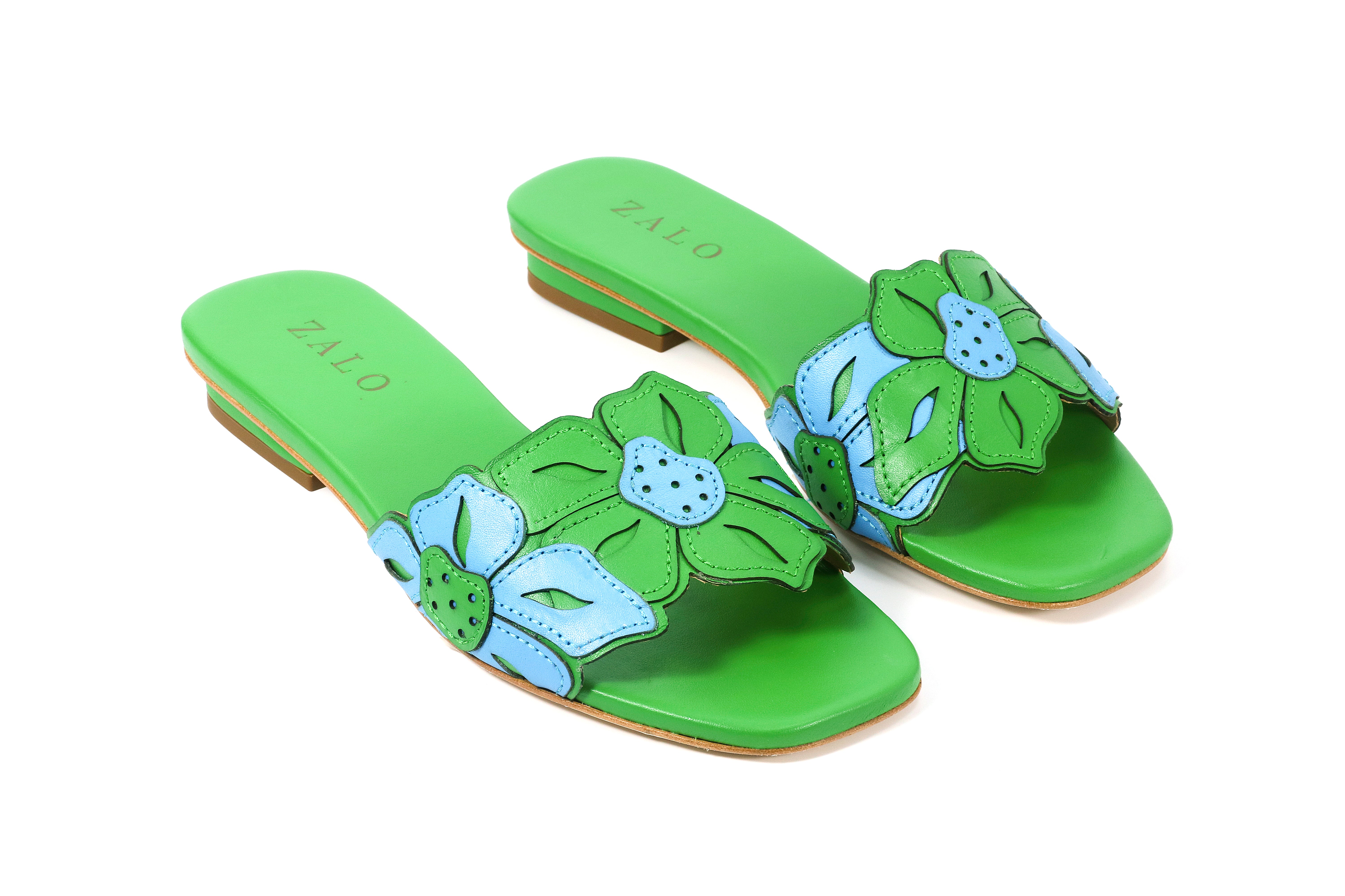 Flora Slide Green