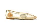 Load image into Gallery viewer, Sylvie Shell Ballet Gold
