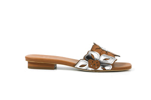 Flora Slide Tan