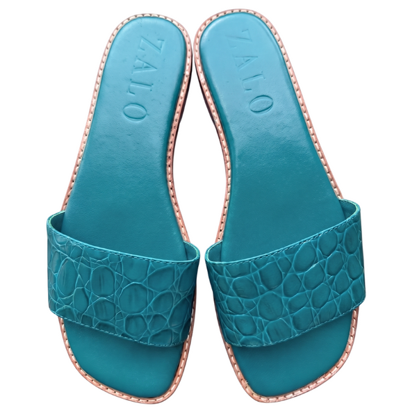 coco Coco Slide Teal | House of Z A L O