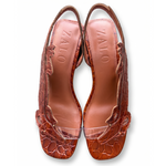 Load image into Gallery viewer, Ivy Croc Sandal Cognac
