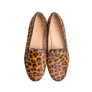 Cheetah Calf Hair Slipper