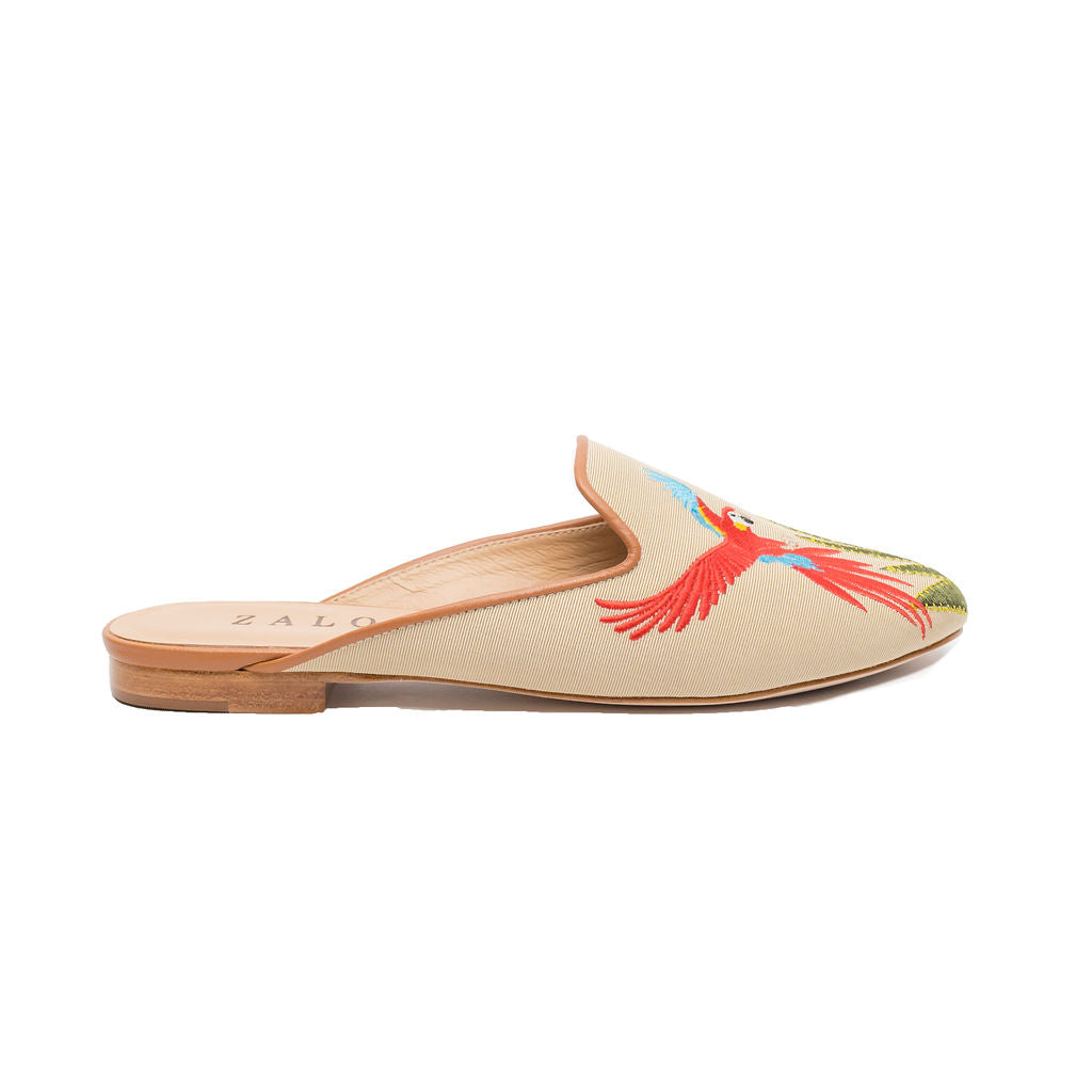 Cotorra parrot natural faille mule