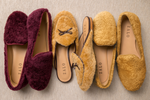 Load image into Gallery viewer, Shearling Slipper Merlot
