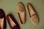 Load image into Gallery viewer, Shearling Slipper Tan

