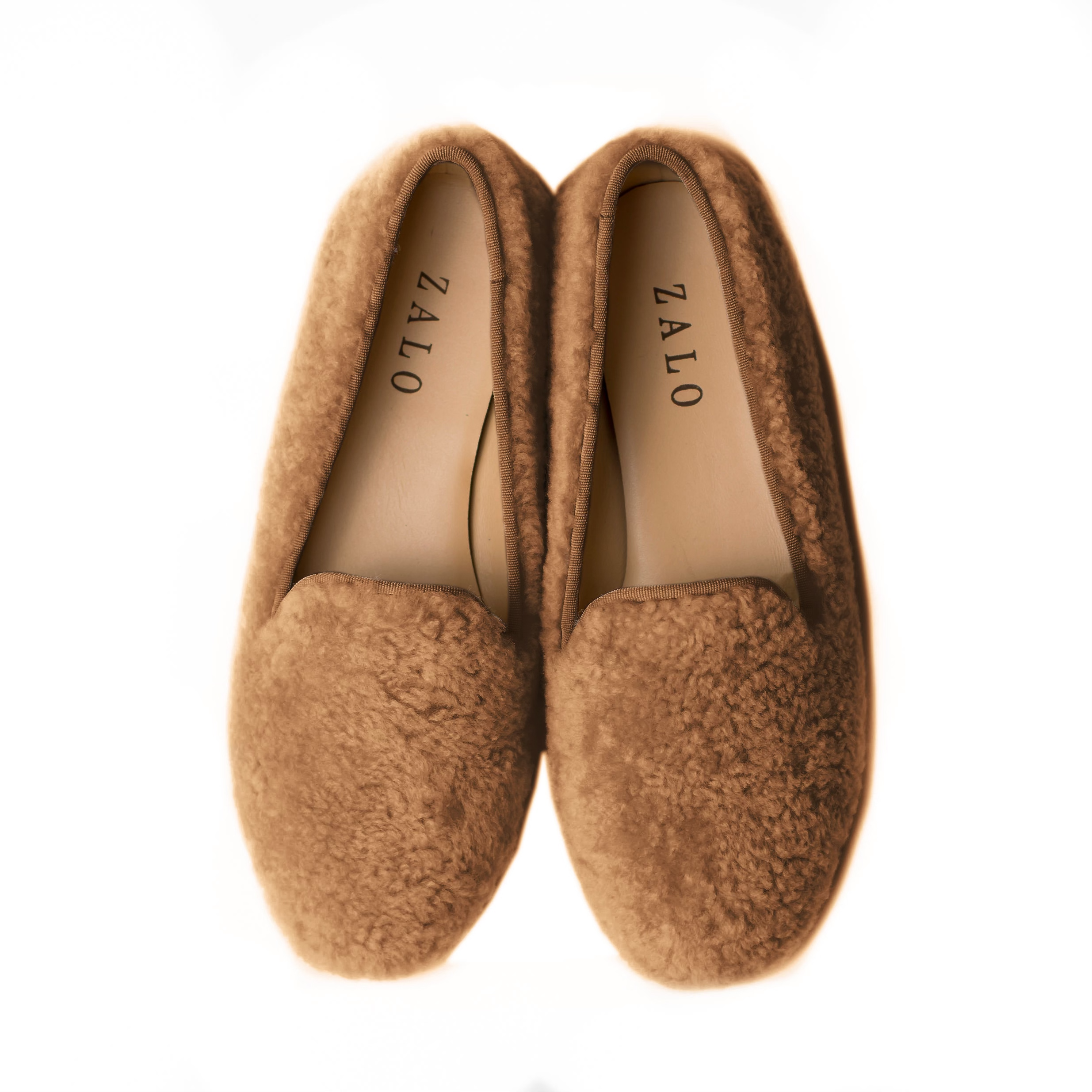 Shearling Slipper Tan